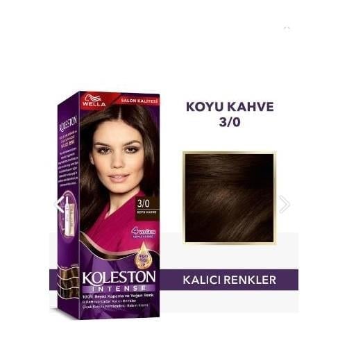 Wella Koleston Intense 3/0 Koyu Kahve