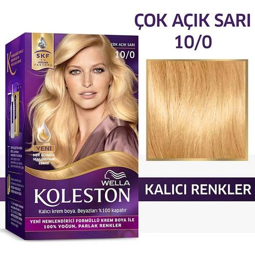 Wella Koleston Kit Saç Boyası 10/0 Çok Açık Sarı