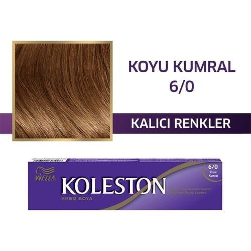 Wella Koleston Single 6/0 Koyu Kumral
