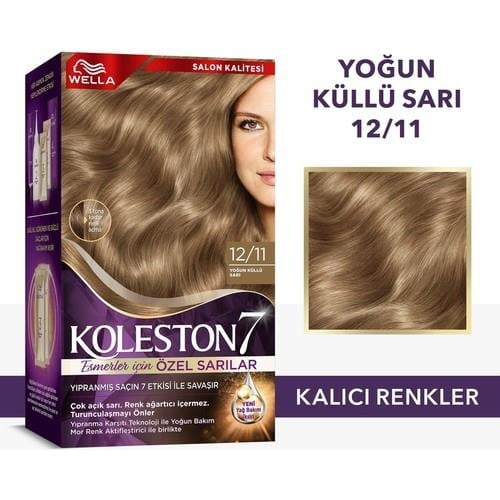 Wella Koleston Supreme Kit 12/11 Yoğun Küllü Sarı