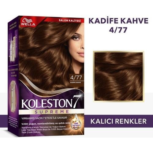 Wella Koleston Supreme Kit  4/77 Kadife Kahve