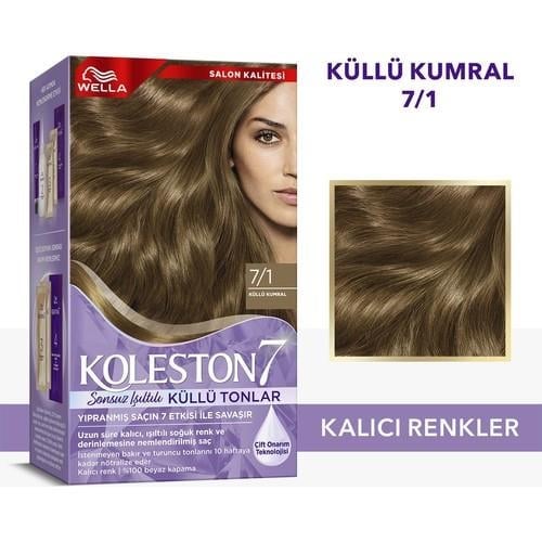 Wella Koleston Supreme Kit 7/1 Küllü Kumral