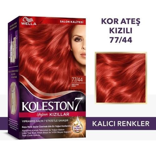 Wella Koleston Supreme Kit 77/44 Kor Ateş Kızılı