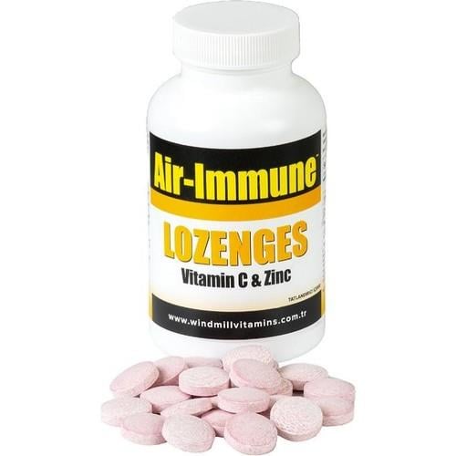 Windmill Vitamins Air Immune Lozenges Vitamin C & Zinc 100 60 Pastil
