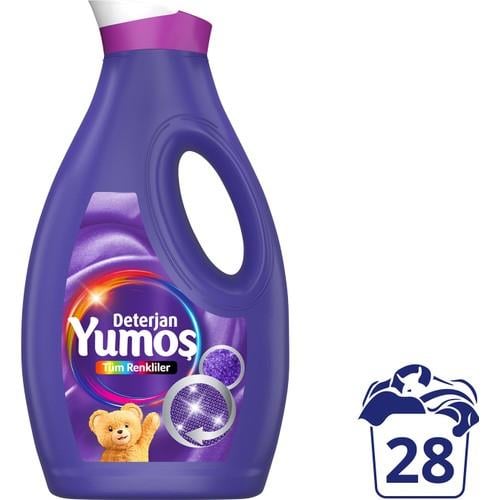 Yumoş Sıvı Deterjan Yoğun Terapi Tüm Renkliler İçin 1690 ml