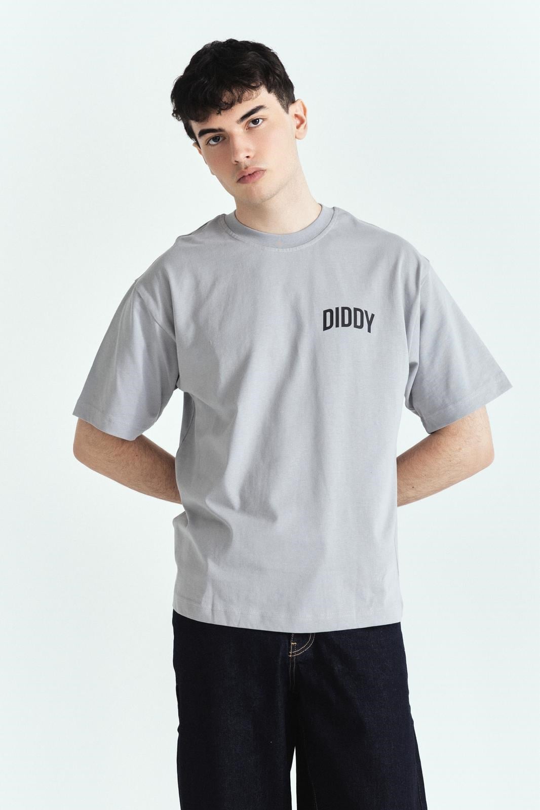 DIDDY BASİC PREMİUM BASKILI OVERSİZSE TİŞÖRT