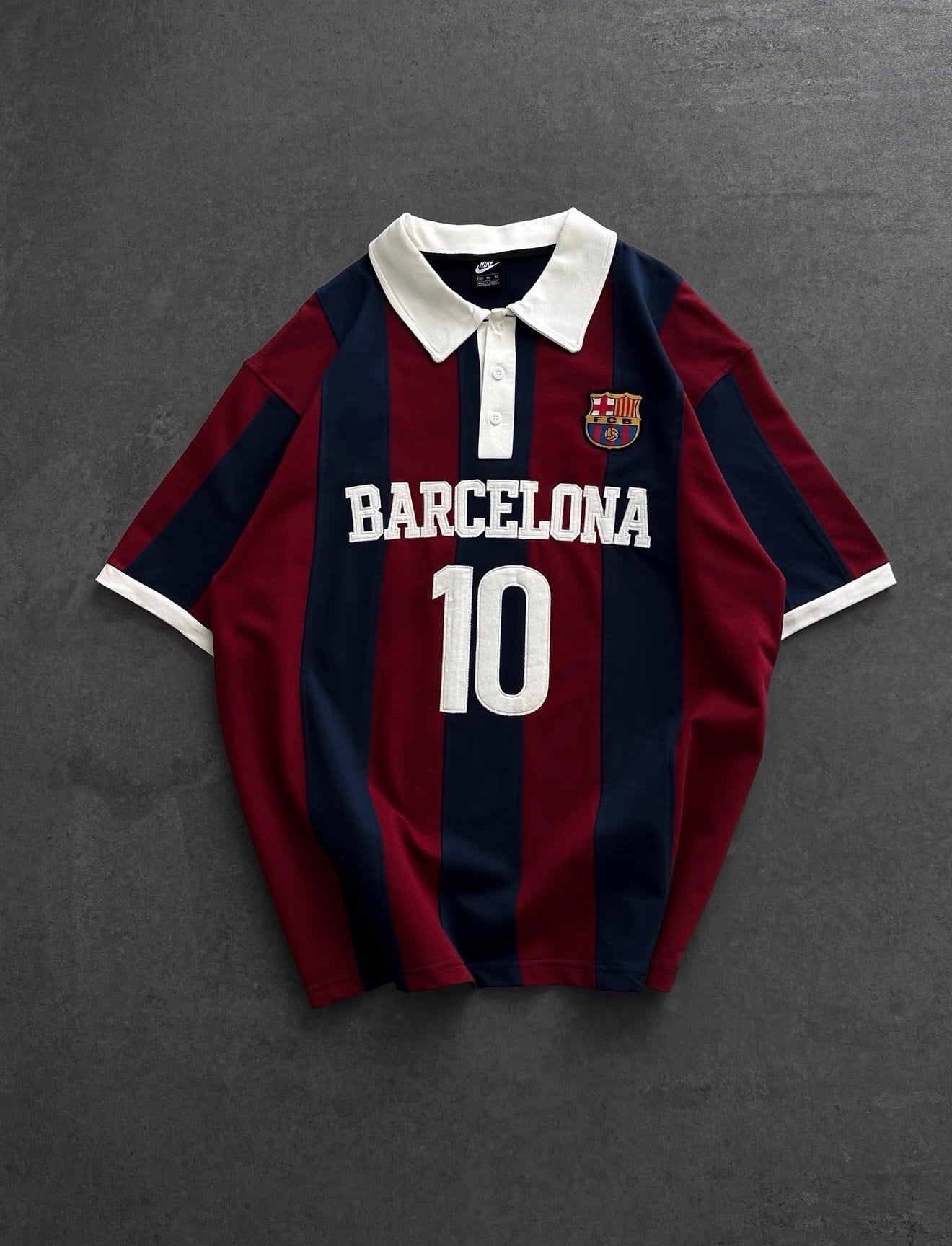 NAKIŞLI BARCELONA 10 OVERSİZE TSHİRT