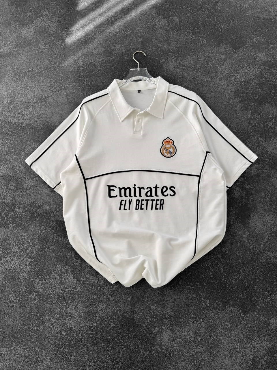 REAL MADRİD NAKIŞLI OVERSİZE TSHİRT