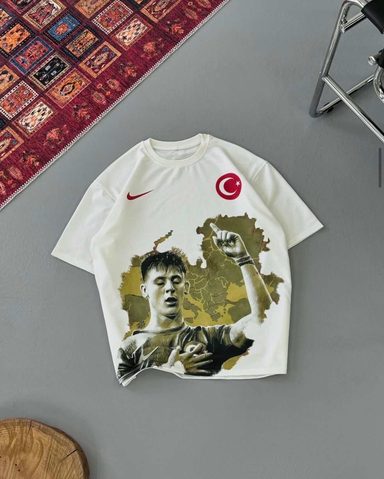 TÜRKİYE NAKIŞ OVERSİZE TSHİRT