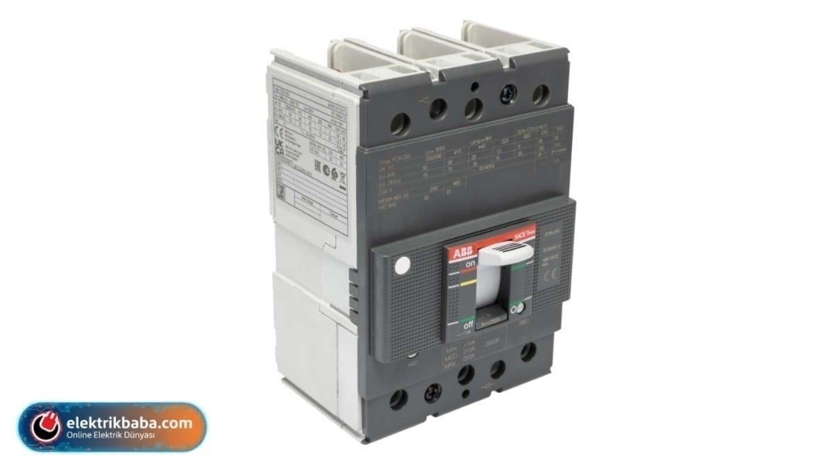 ABB XT1SDA100829R1ABB XT 1SDA100829R1 XT7S 1600A 50kA 3P SABIT TIP SALTER PR231/P-LS/I