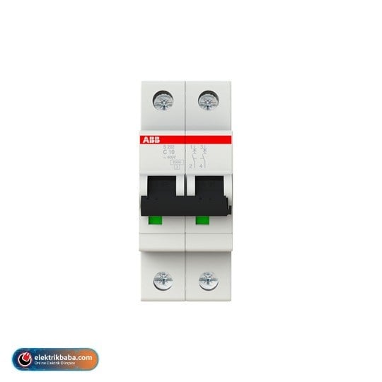 ABB2TAZ151200R0104ABB 2TAZ151200R0104 FORMULA 2 KUTUPLU 10A 4,5KA OTOMATIK SIGORTA