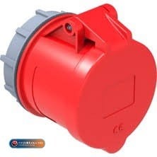 BEMISBP2-2504-4440BEMIS BP2-2504-4440 TRIFAZE KAUCUK 25A PLASTIK SOMUNLU PRIZ