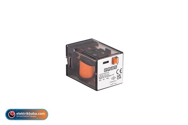 EMASRE1P11AC220EMAS RE1P11AC220 11 PIN 220V AC 3 KONTAK EVRENSEL  ROLE