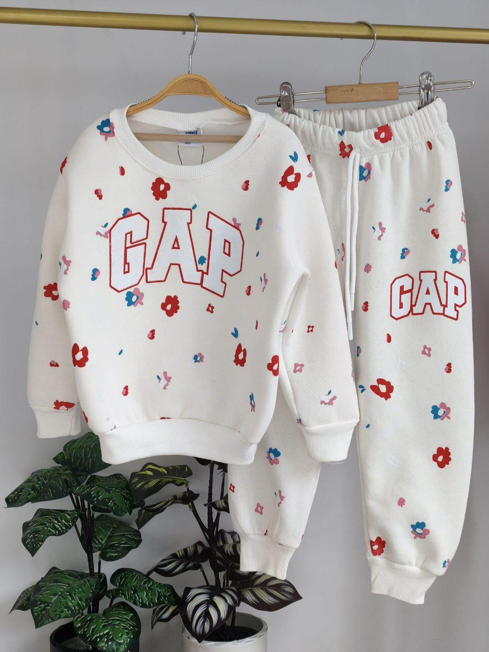 GAP BEYAZ ÇİÇEKLİ TAKIM