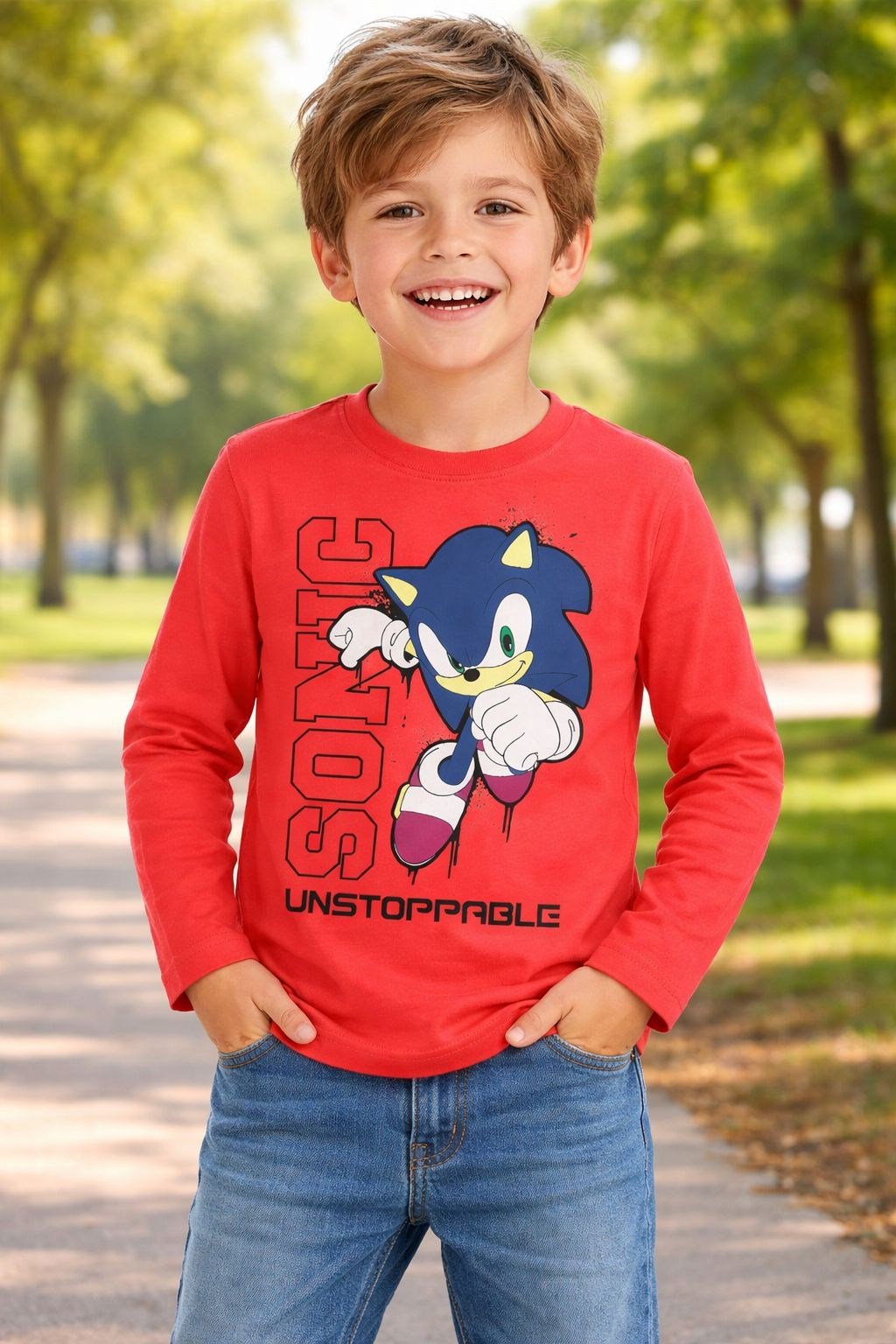 SONİC ERKEK ÇOCUK SWEAT 3-8 YAŞ