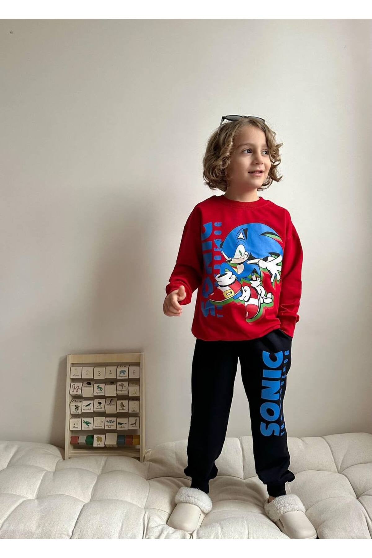 Yigit Butik Karakter Baskılı Erkek Çocuk Alt Üst Takım