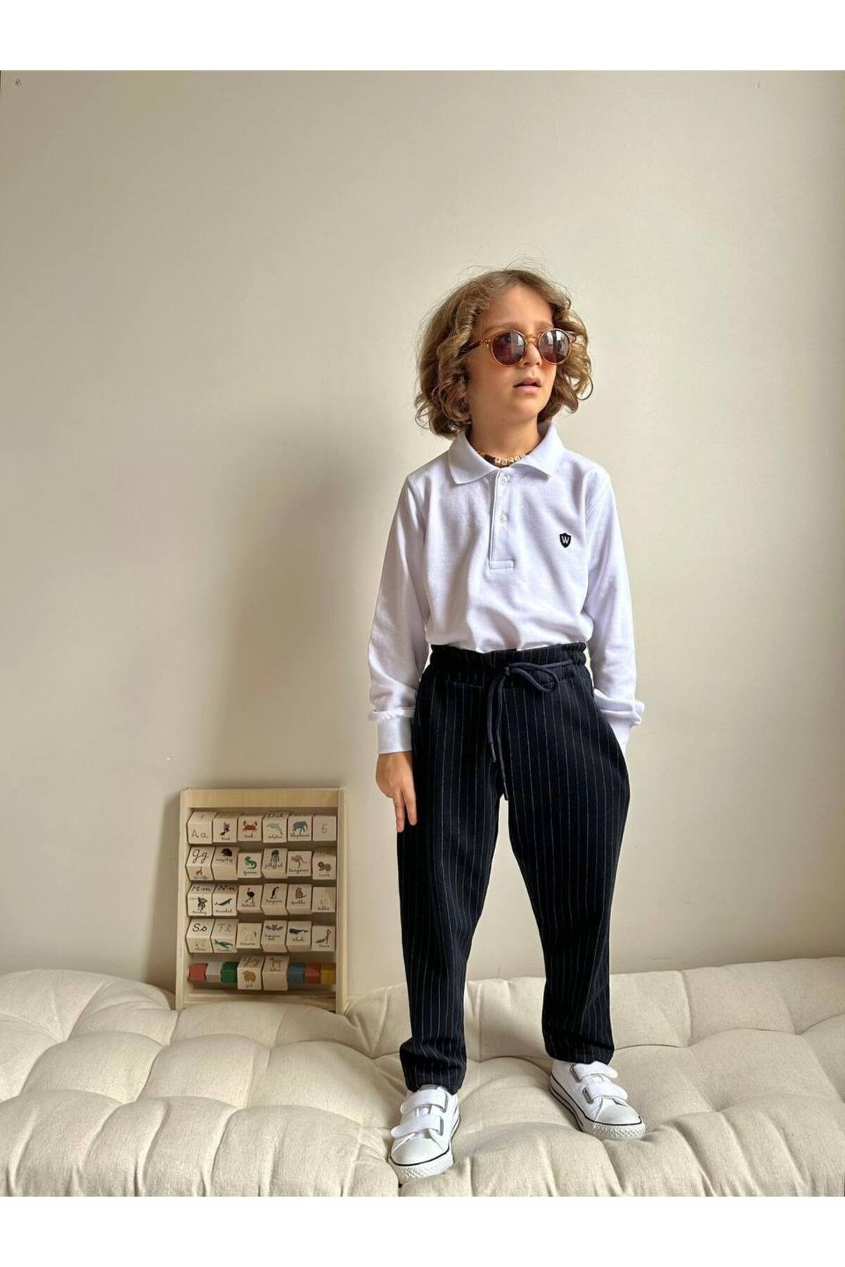 Yigit Butik Polo Yaka Erkek Çocuk Alt Üst Takım