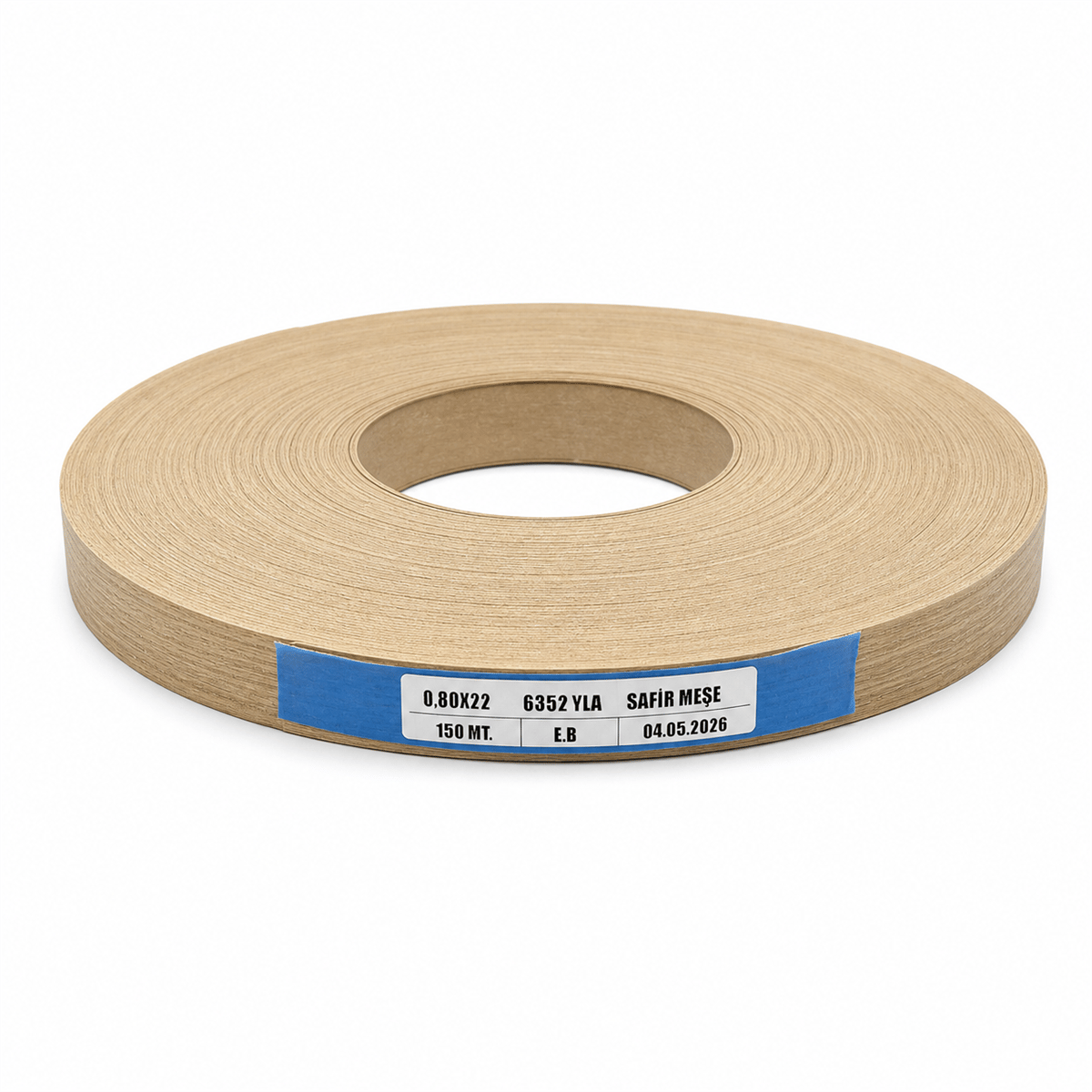 KENAR BANDI PVC 0.8 MM 22 MM YILDIZ SAFİR MEŞE MAT