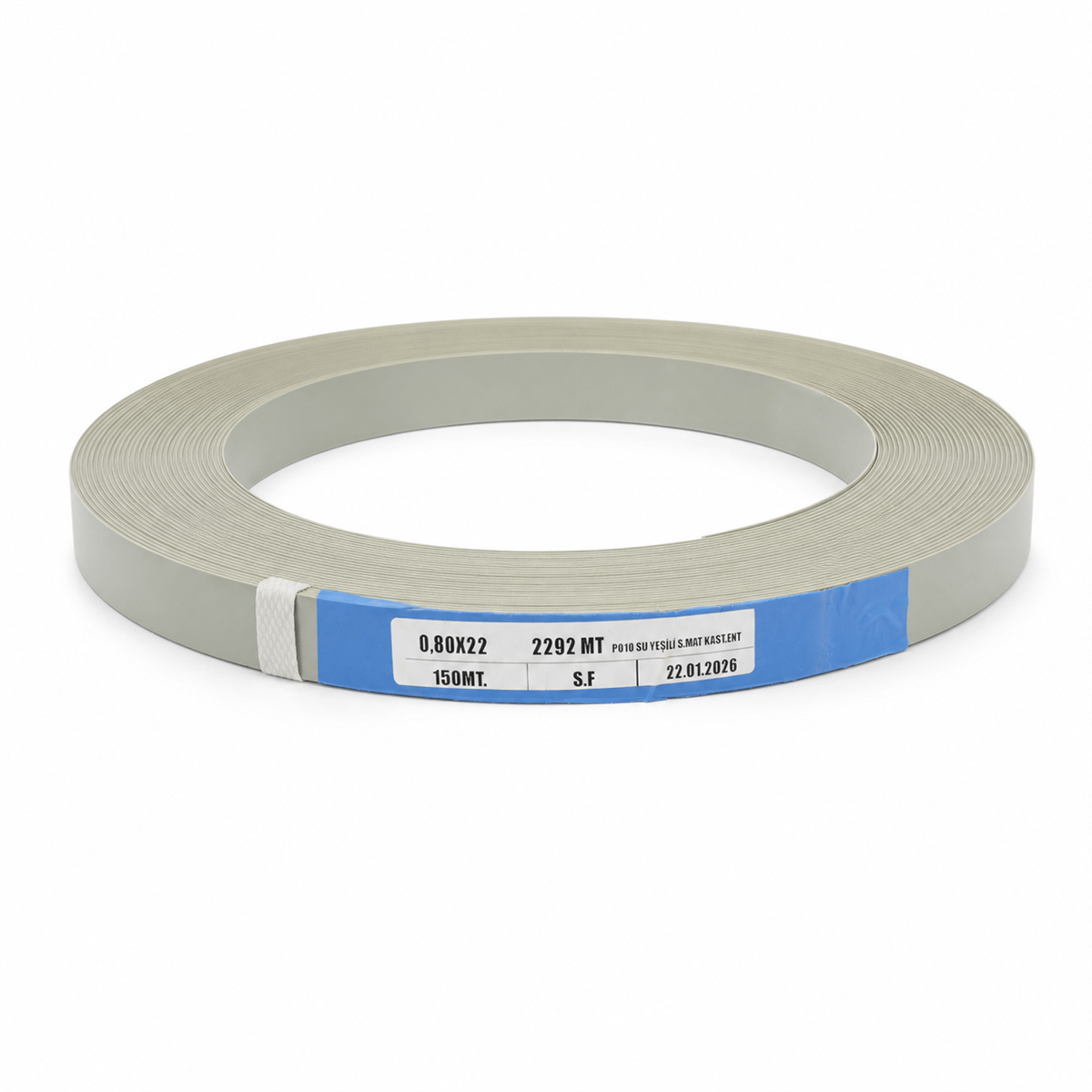 KENAR BANDI PVC 0,8MM 22MM KAST SU YEŞİLİ 40MM