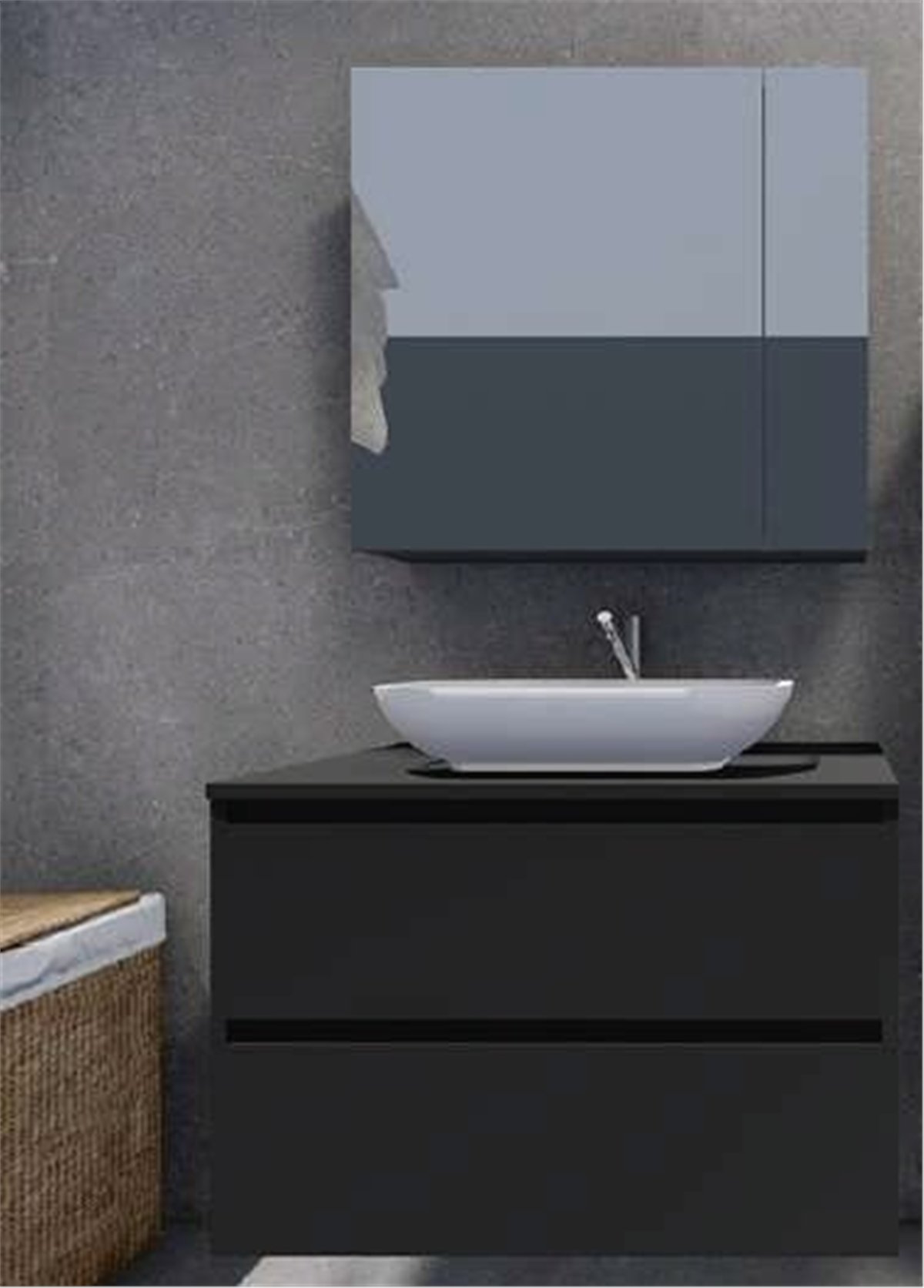 MİMOZA 80 BANYO DOLABI