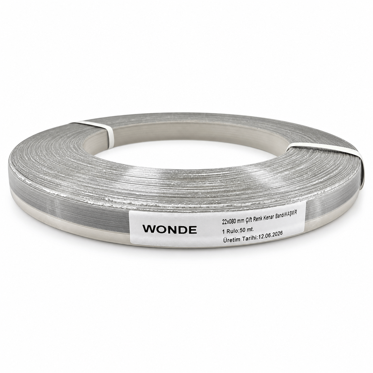 NUGA  KENAR BANDI PVC 080*22 ÇİFT RENK KAŞMİR