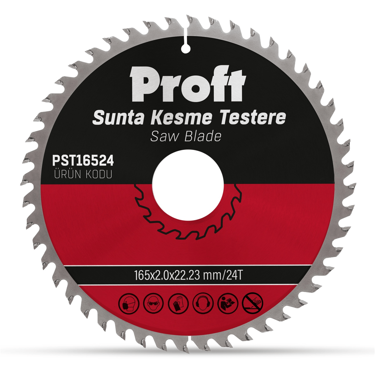 PROFT SUNTA KESME TESTERE 165x2.0 (PST16524) 24T