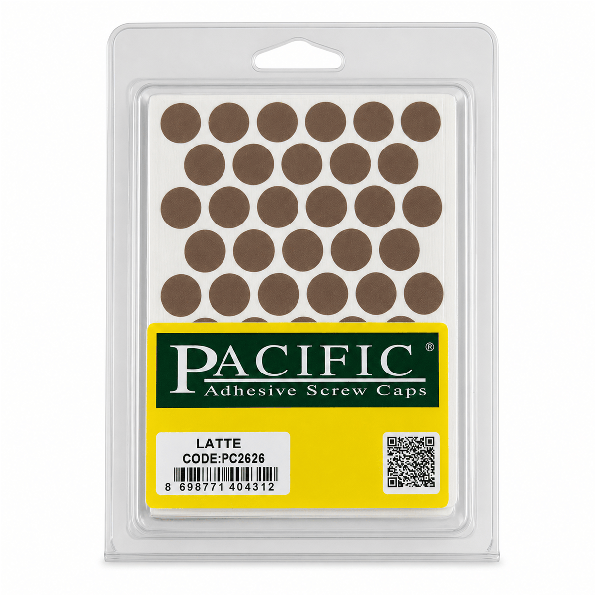 PVC VİDA TAPA MAT KOTON LATTE PACIVIC
