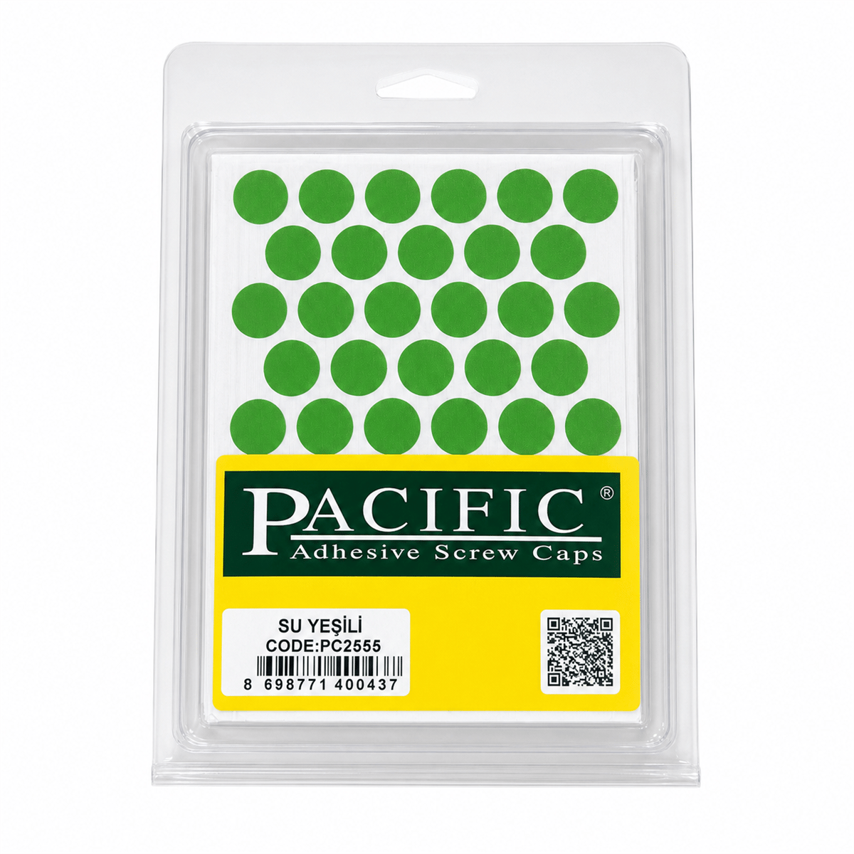 PVC VİDA TAPA MAT SU YEŞİLİ PACIVIC