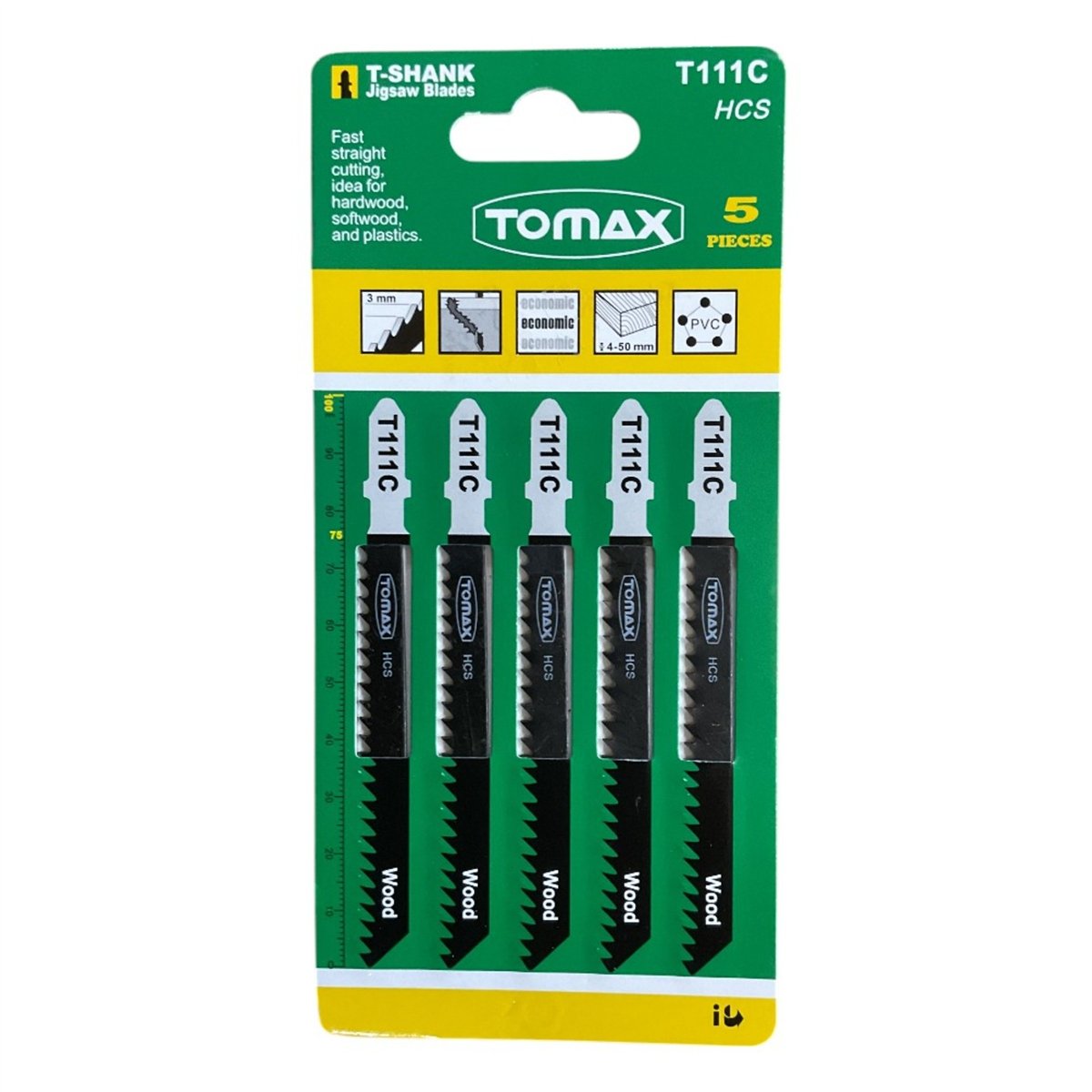 TOMAX NORMAL KESİM AHŞAP DEKUPAJ AĞZI (T111C)