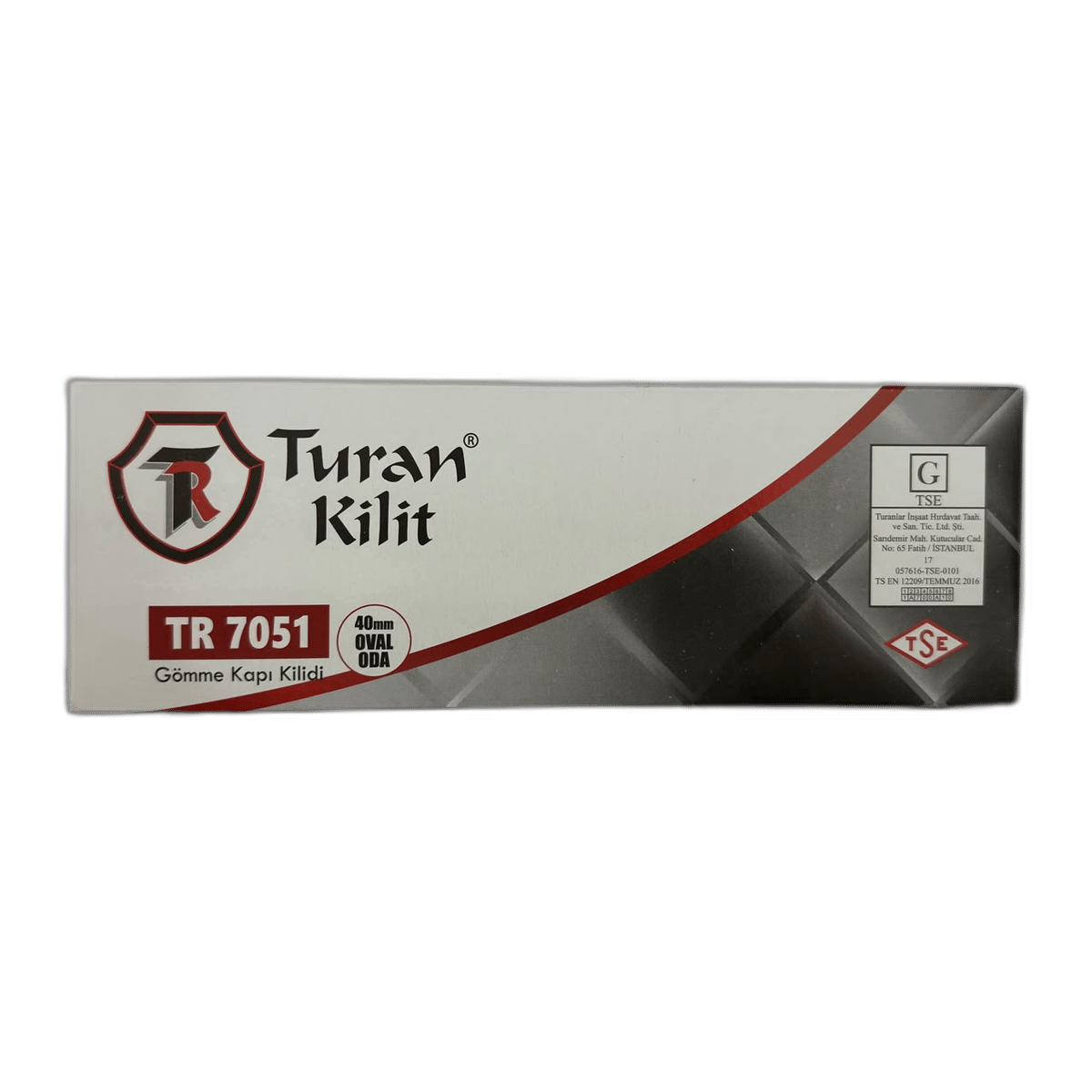 TURANLAR 40 MM OVAL 23 AYNA SESSİZ KİLİT ODA