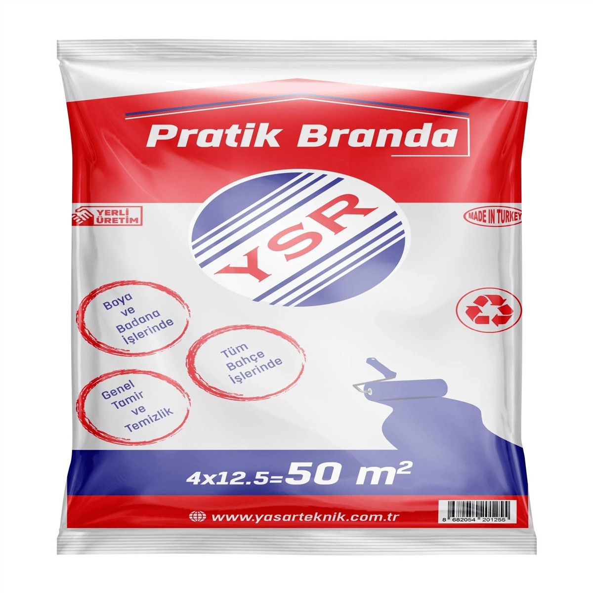 YSR KALIN PRATİK BRANDA 4*12.5=50METREKARE (1250G)