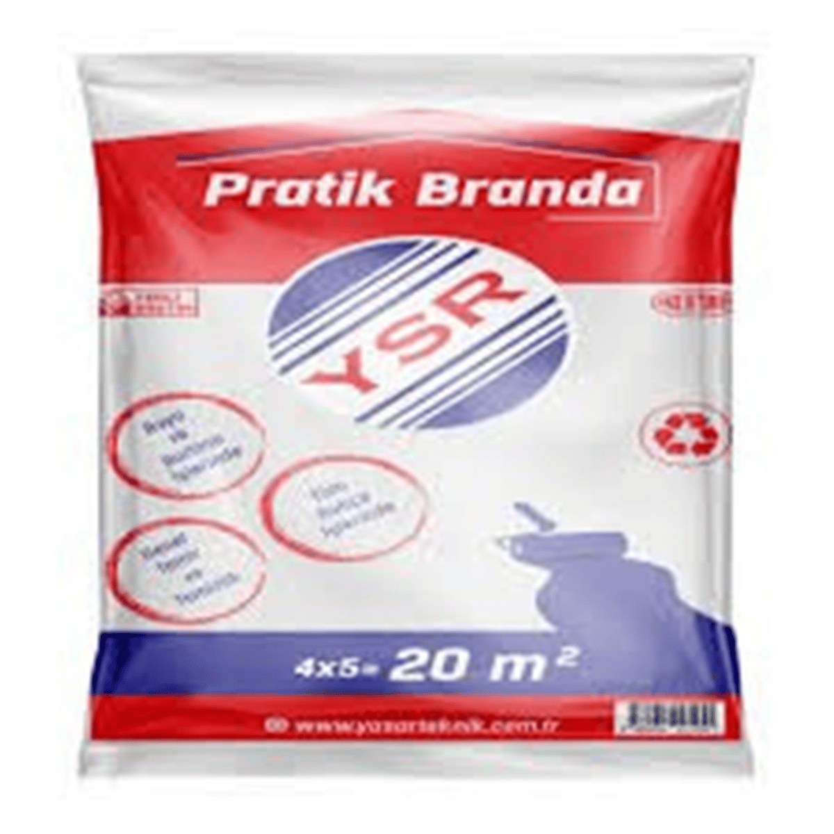 YSR KALIN PRATİK BRANDA 4*5=20METREKARE (500G)