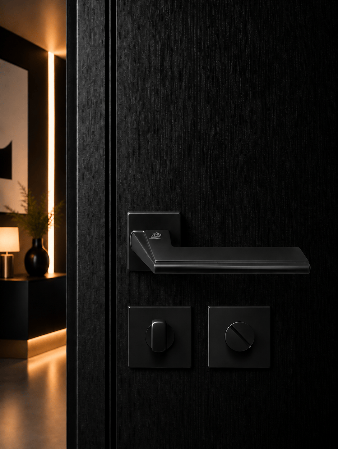 ZİRVE BLACK KAPI KOLU (WC)