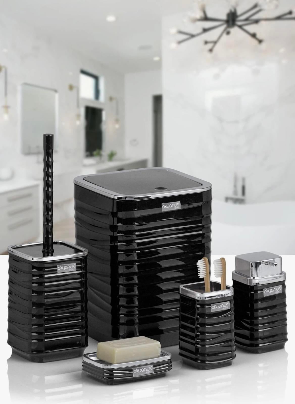  LUNA KARE 5 PARÇA BANYO SETİ