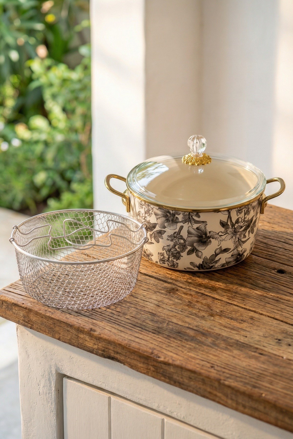 Acar Emaye kızartma Tenceresi