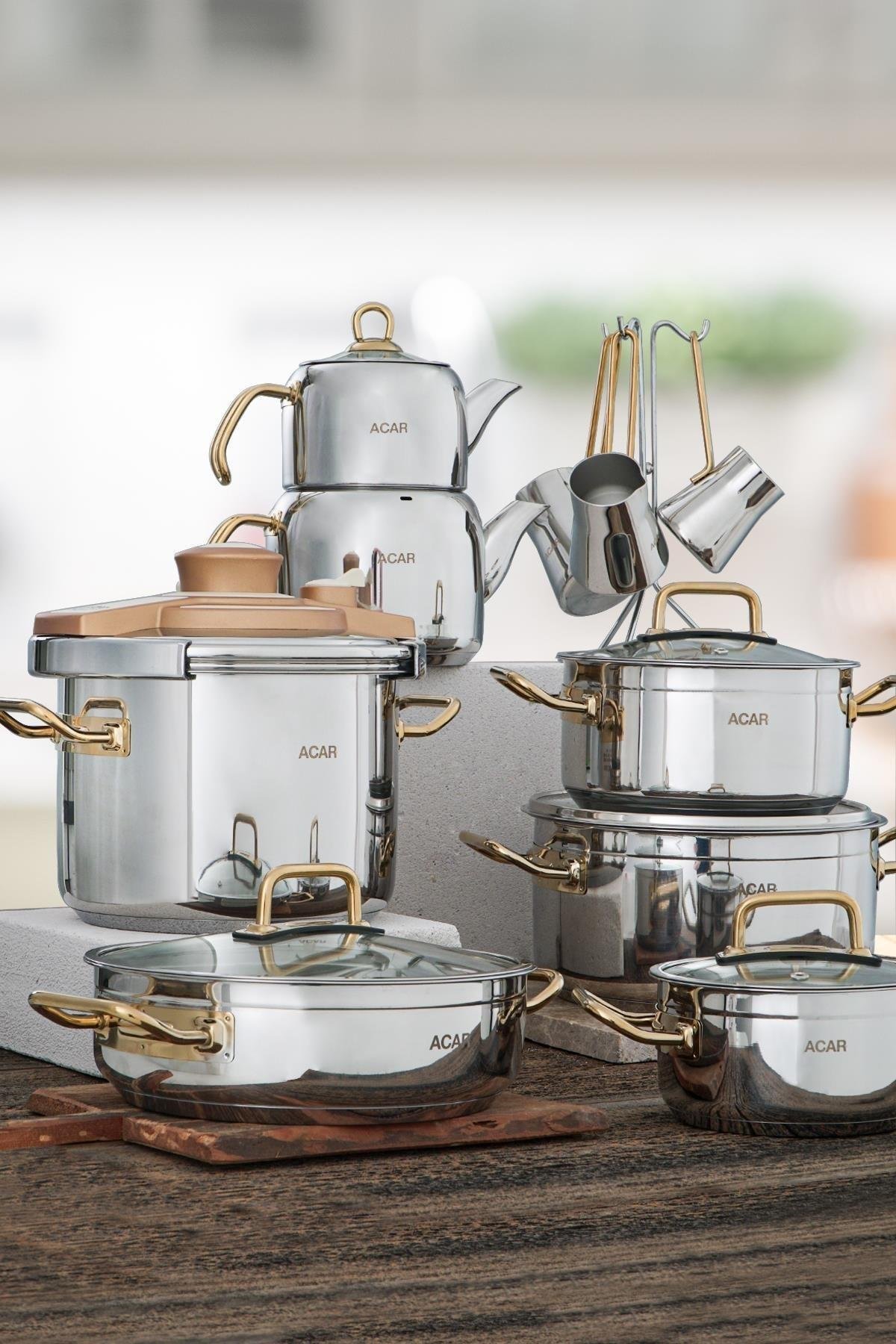 ACAR KARAT 18 PARÇA ÇEYİZ SETİ