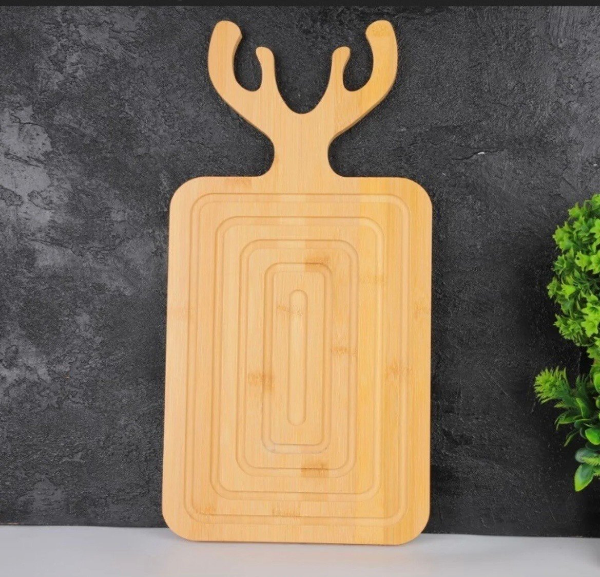 BAMBU GEYİK SUNUMLUK 46x22 cm 