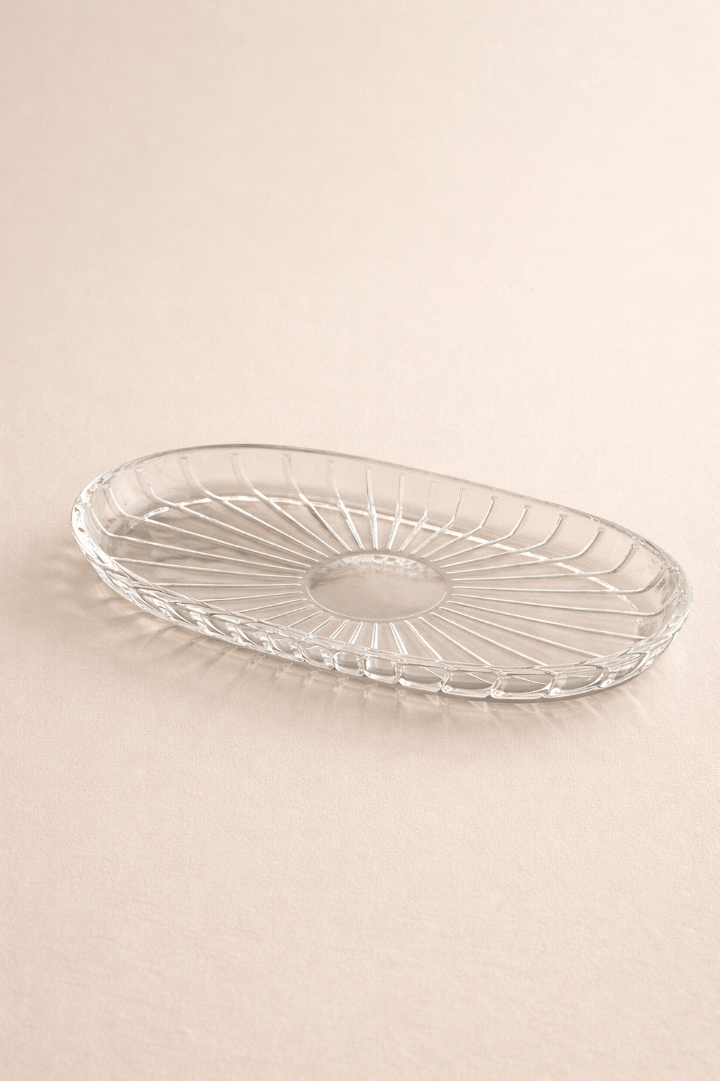 Elegant Oval Servis Tabağı 