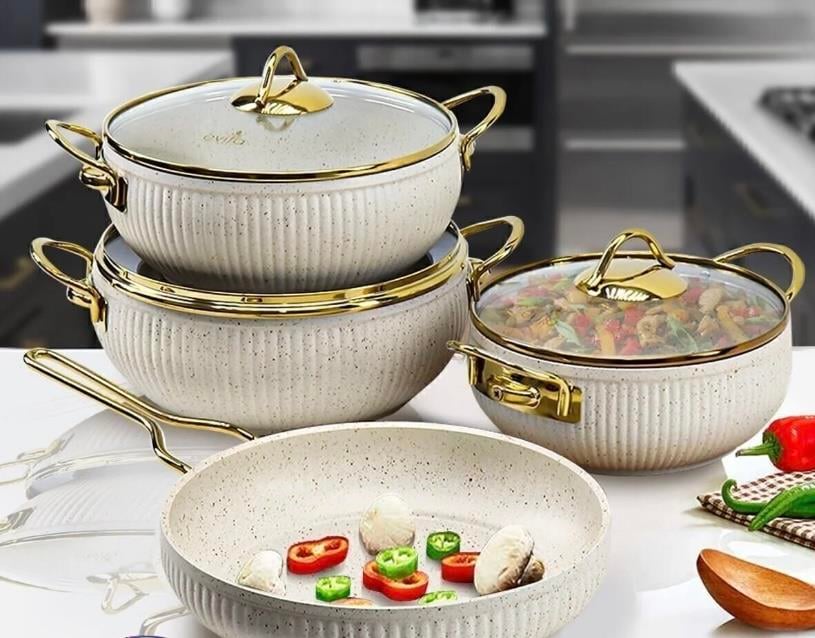 FMS 7 PARÇA MERCAN GRANİT SET