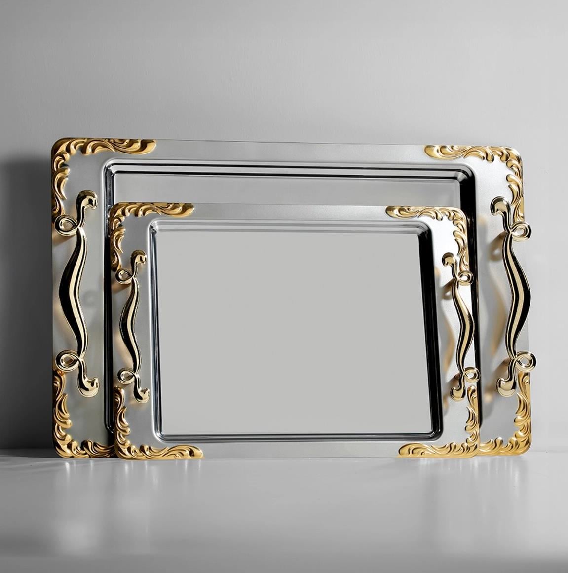 LALEZAR 2'Lİ GOLD TEPSİ SETİ