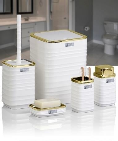 LUNA KARE 5 PARÇA BANYO SETİ