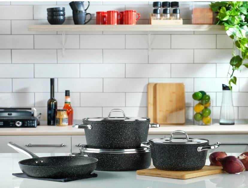 SCHAFER DARK MILLARD 7 PARÇA TENCERE SETİ 