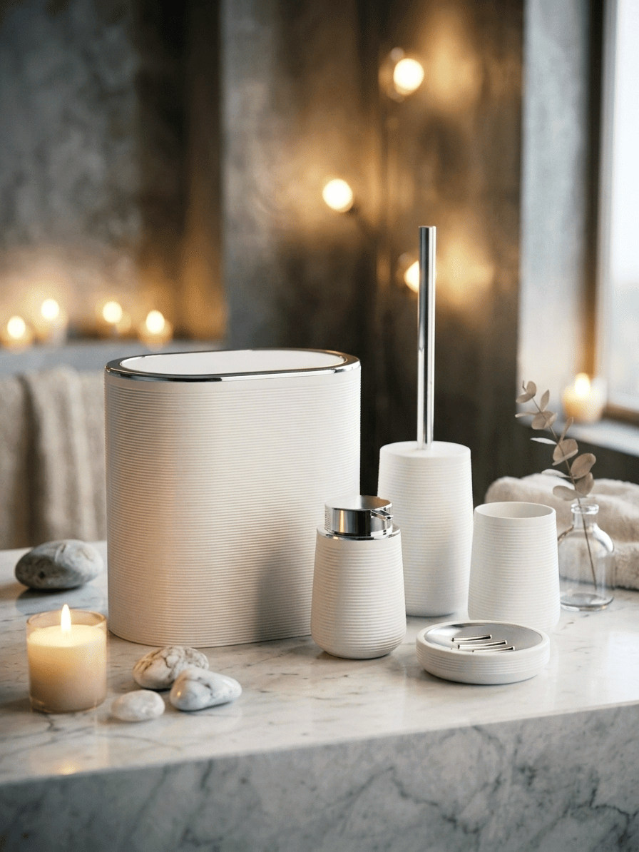Vadi Olivia 5 Parça Banyo Seti 