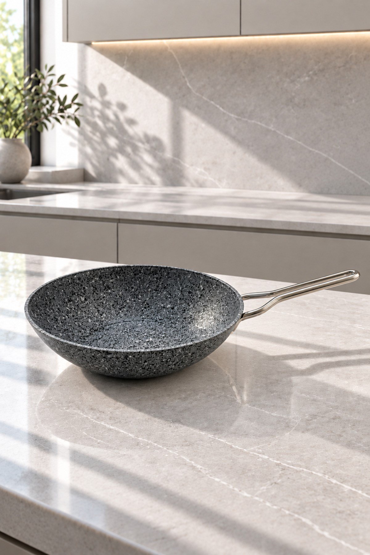 Zest Peakstone 28cm Wok Tava