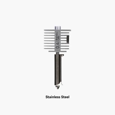 Bambu Lab A1 0.4mm Paslanmaz Çelik Hotend Nozzle Seti