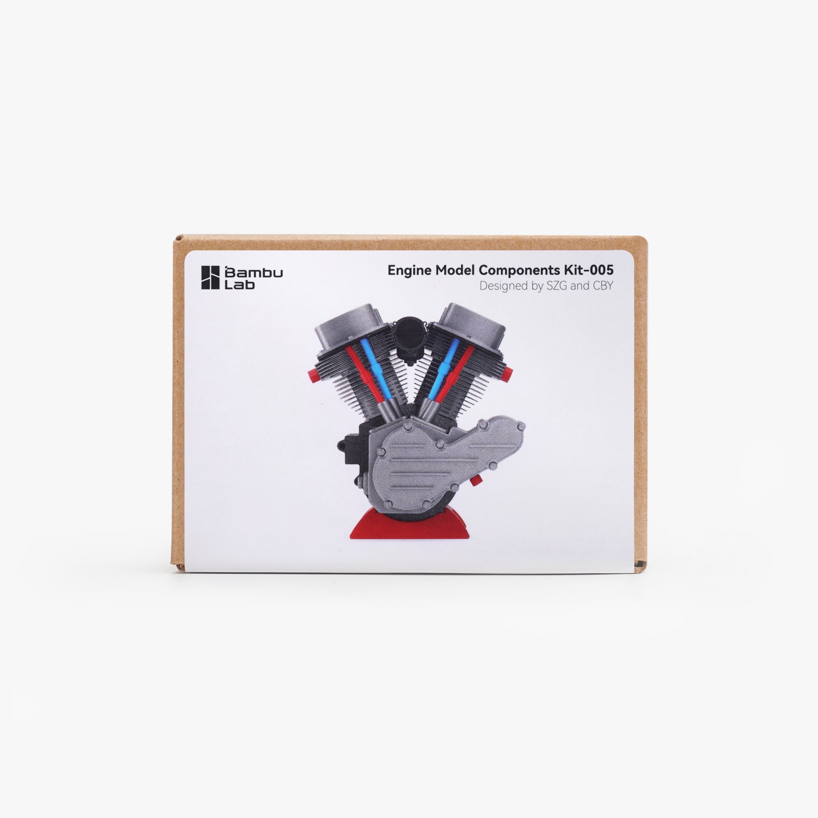 Engine Model Components Kit-005 | Mekanik Motor Model Parça Seti | Eğitim ve Hobi İçin