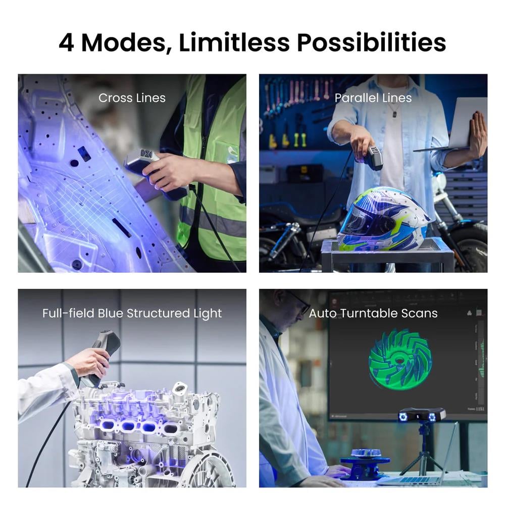 Revopoint MetroX Advanced Edition – Profesyonel 3D Lazer Tarayıcı