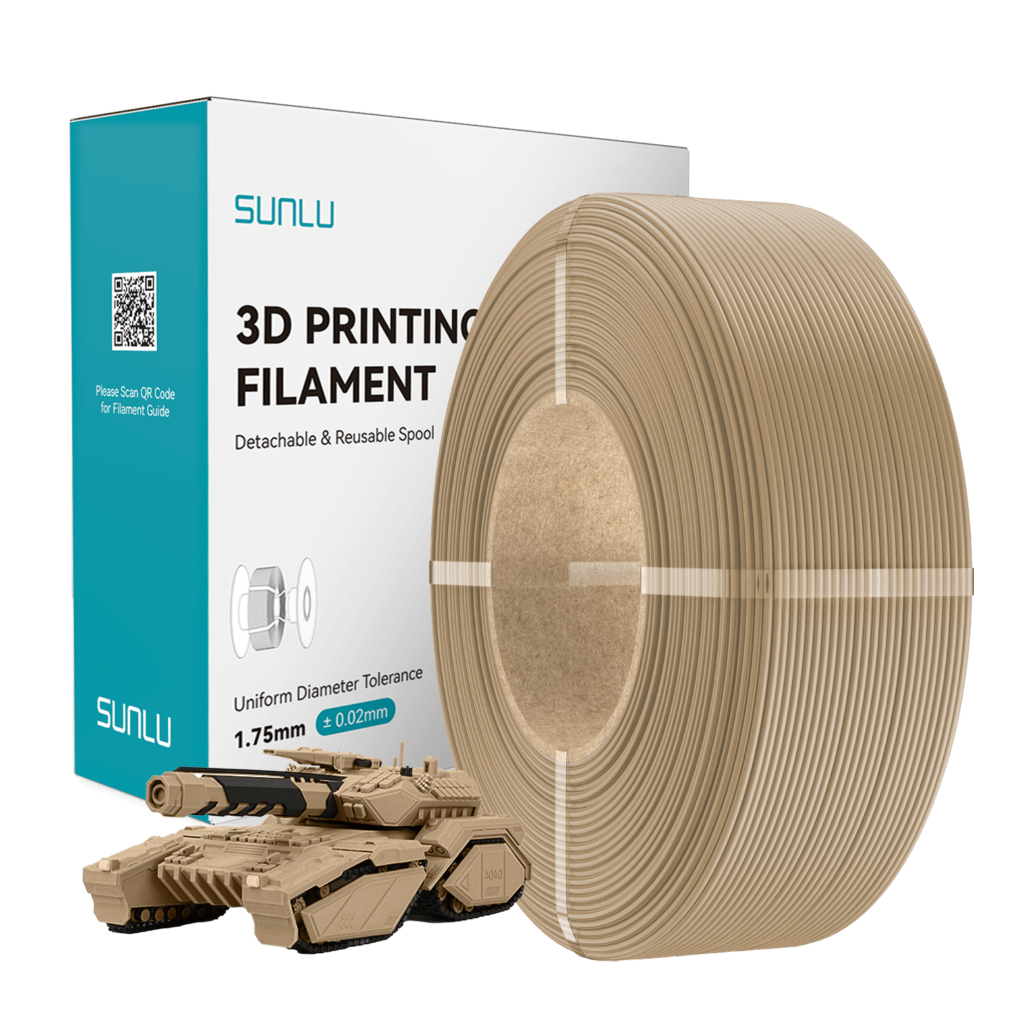 Sunlu Refill PLA Meşe - 1kg 1.75mm