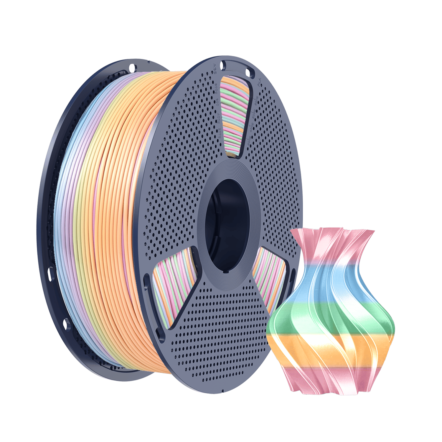 Sunlu Silk PLA+ Filament Gökkuşağı 04 - 1 kg 1.75mm
