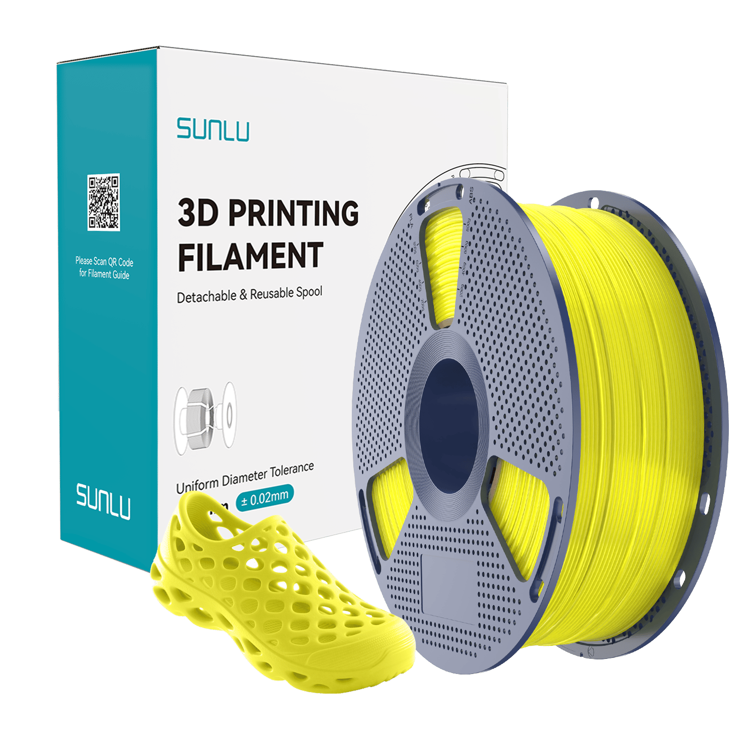 Sunlu TPU-95A Filament Sarı - 1kg 1.75mm